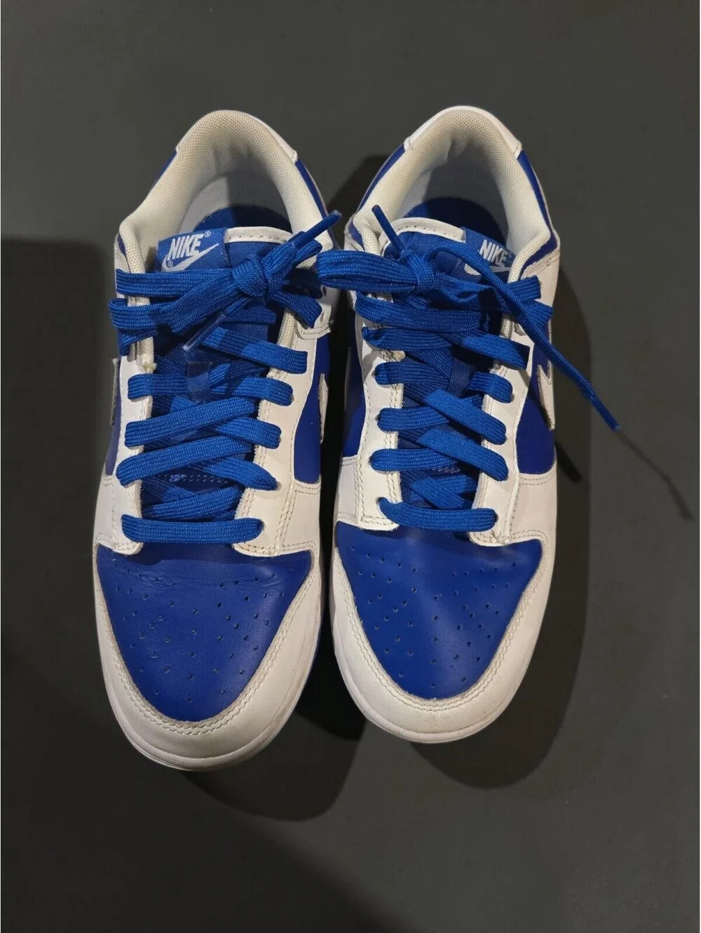 Nike Dunk Low Racer Blue White DD1391-401 Men's Size 9 Excellent